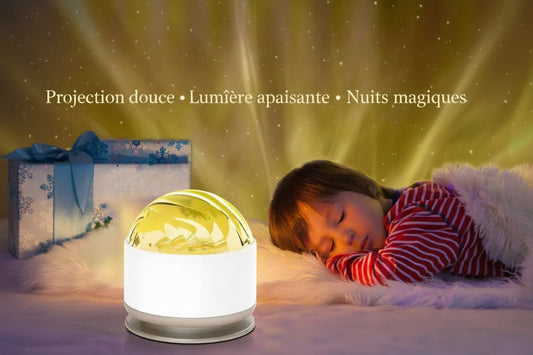 Projecteur Aurores Boréales LED - 16 Couleurs USB Télécommande - AstralLuminance