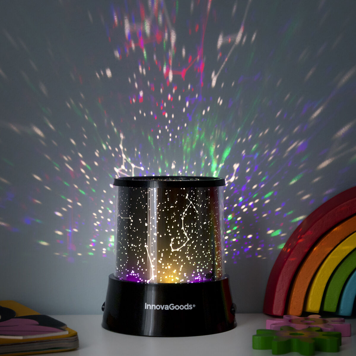Projecteur LED Galaxie Galaxy – Plafond d'Étoiles Instantané pour Chambre & Ambiances Magiques - AstralLuminance
