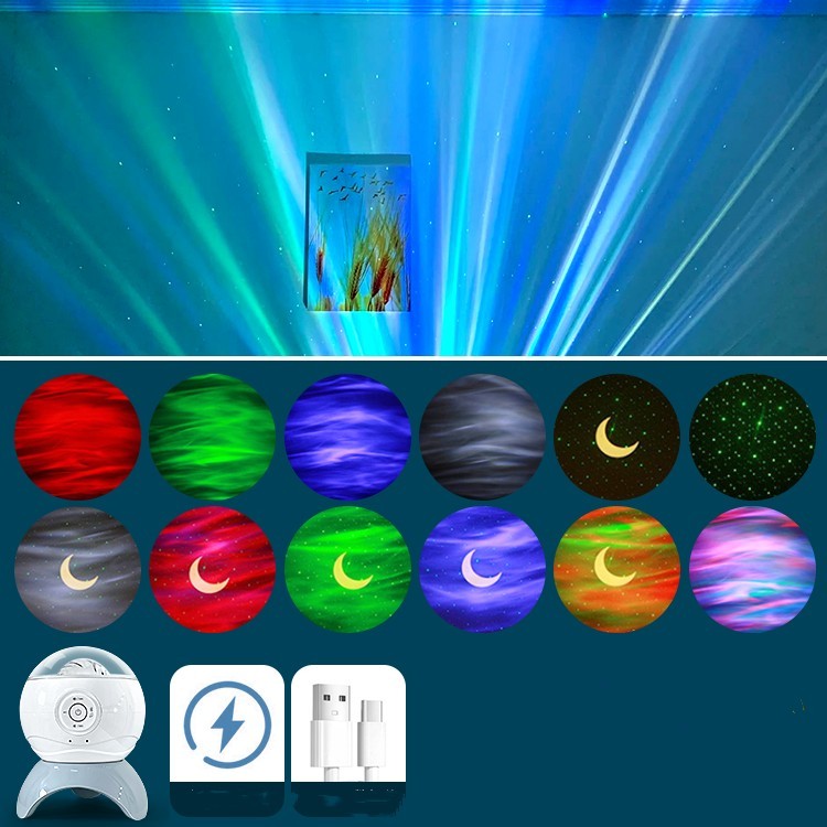 Lampe de Projection Ciel Étoilé & Aurores Boréales : Transformez Votre Pièce en un Spectacle Céleste - AstralLuminance