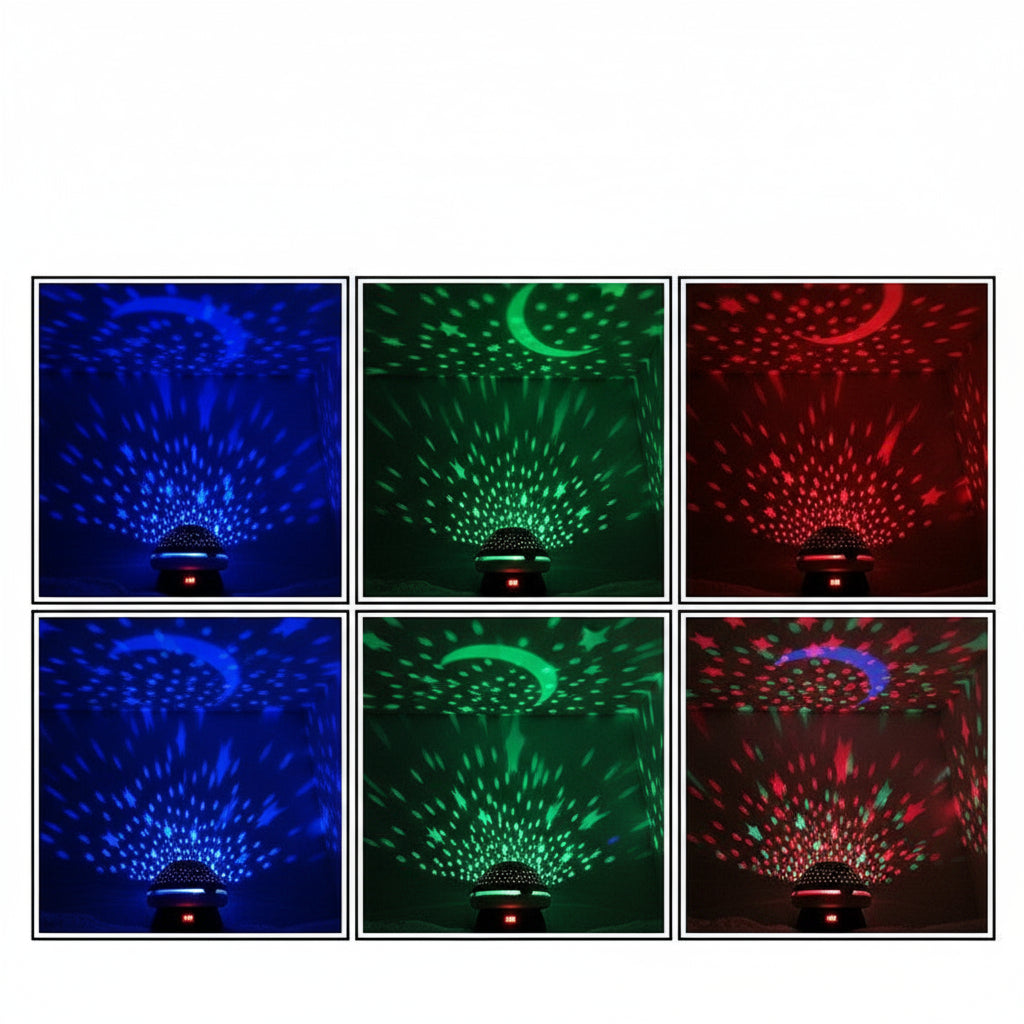 Projecteur Champignon Magique : Ciel Étoilé Féérique pour une Ambiance Enchantée AstralLuminance
