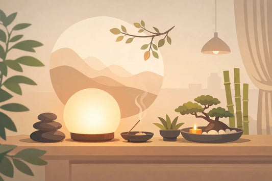 Lampe ambiance zen maison - bien la choisir