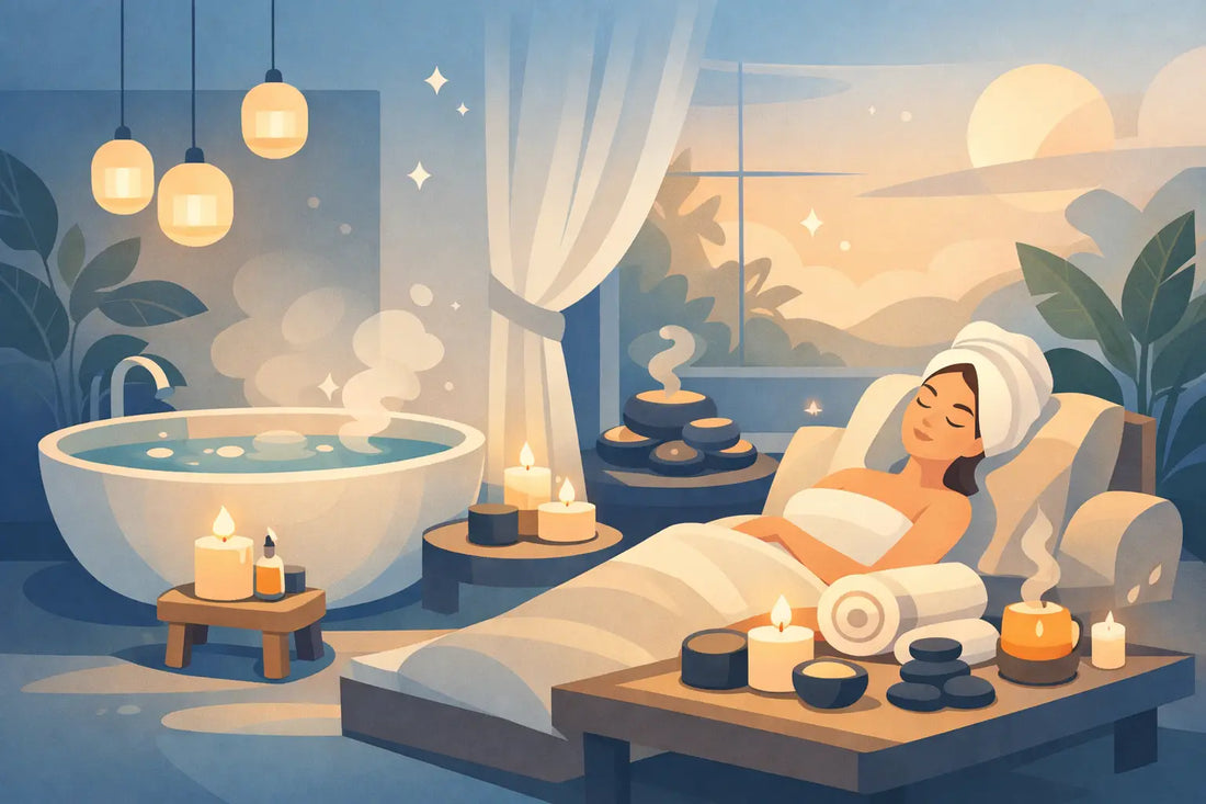 Créer une ambiance spa lumineuse chez soi
