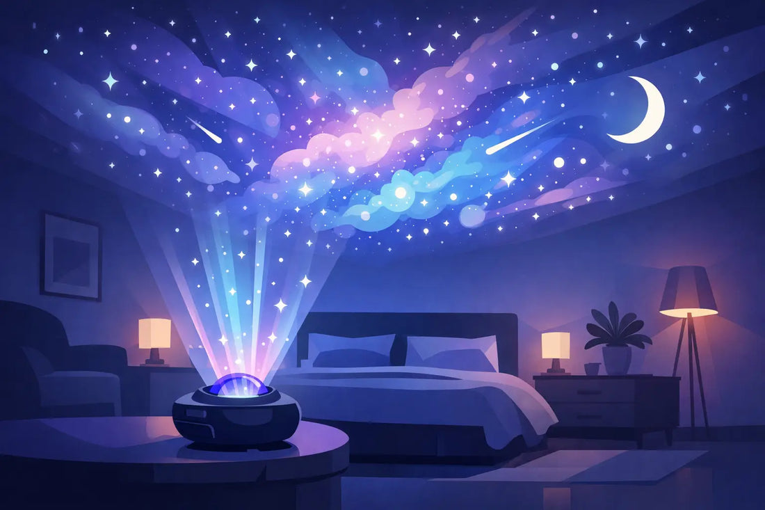 Projecteur galaxie pour chambre adulte