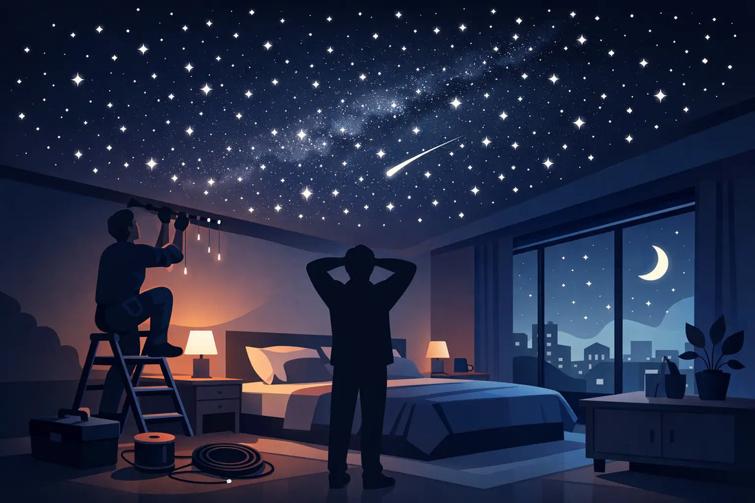 Installer un ciel étoilé intérieur chez soi