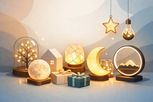 Cadeau déco lumineux original: 9 idées