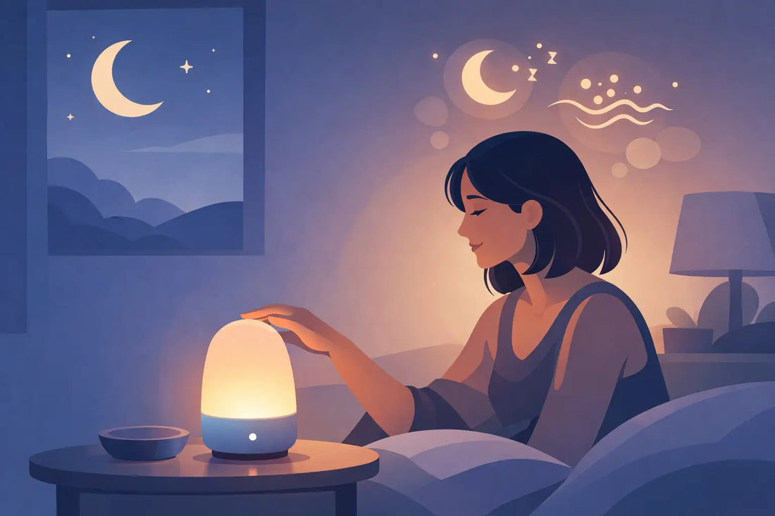 Comment utiliser une veilleuse sensorielle adulte