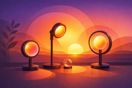 Les meilleures lampes effet coucher soleil