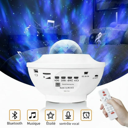 Star Projector Galaxy Night Light : Transformez Votre Maison en Ciel Étoilé Magique - AstralLuminance