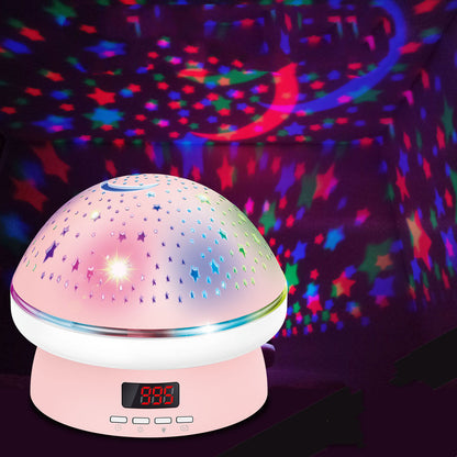 Projecteur Champignon Magique : Ciel Étoilé Féérique pour une Ambiance Enchantée - AstralLuminance