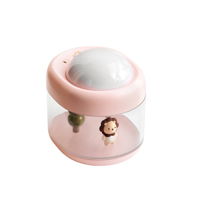 Humidificateur Relaxant 2-en-1 : Brume Apaisante & Projection de Lumière Douce - AstralLuminance