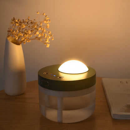 Veilleuse Rotative 3-en-1 : Humidificateur, Projection Ciel Étoilé & Portable Rechargeable pour une Chambre Magique - AstralLuminance