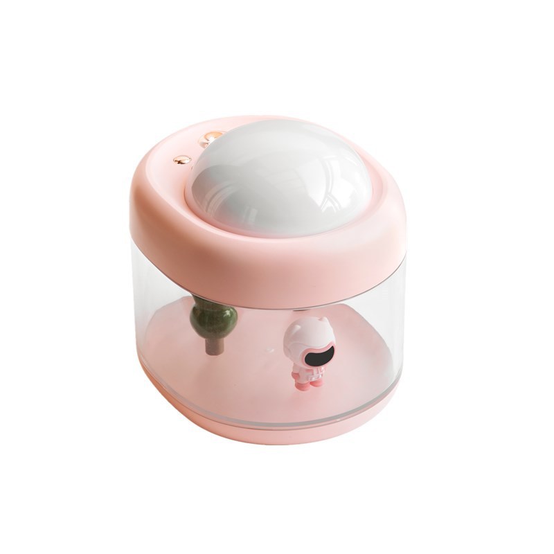 Humidificateur Relaxant 2-en-1 : Brume Apaisante & Projection de Lumière Douce - AstralLuminance