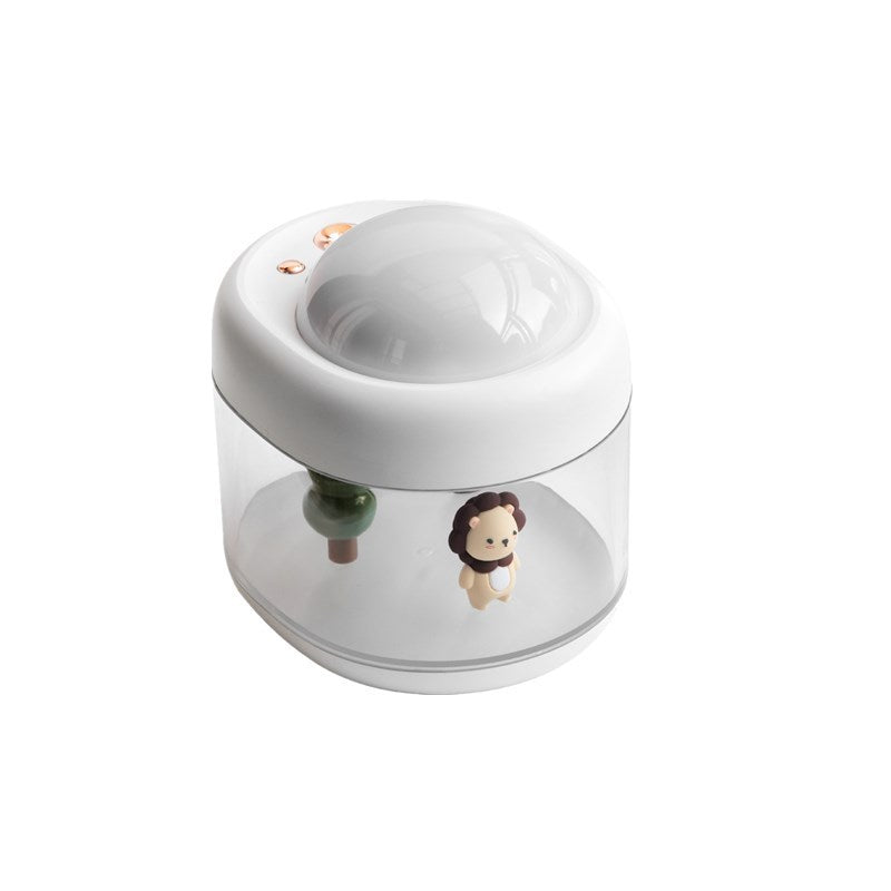 Humidificateur Relaxant 2-en-1 : Brume Apaisante & Projection de Lumière Douce - AstralLuminance