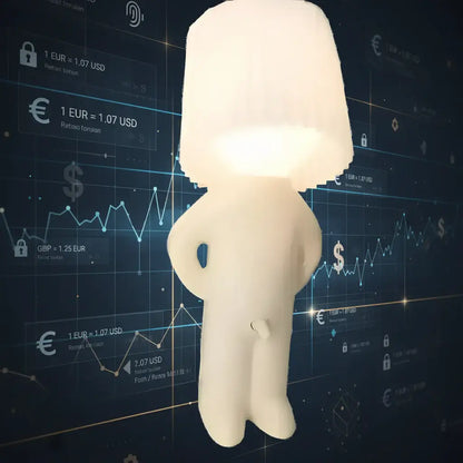 Lampe de Table LED Naughty Boy - Design Unique - AstralLuminance