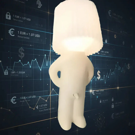 Lampe de Table LED Naughty Boy - Design Unique - AstralLuminance