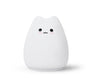 Veilleuse LED Chat Silicone Tactile - 7 Couleurs Rechargeable