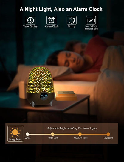 Enceinte Lumineuse Bluetooth – Atmosphère Sonore & Colorée