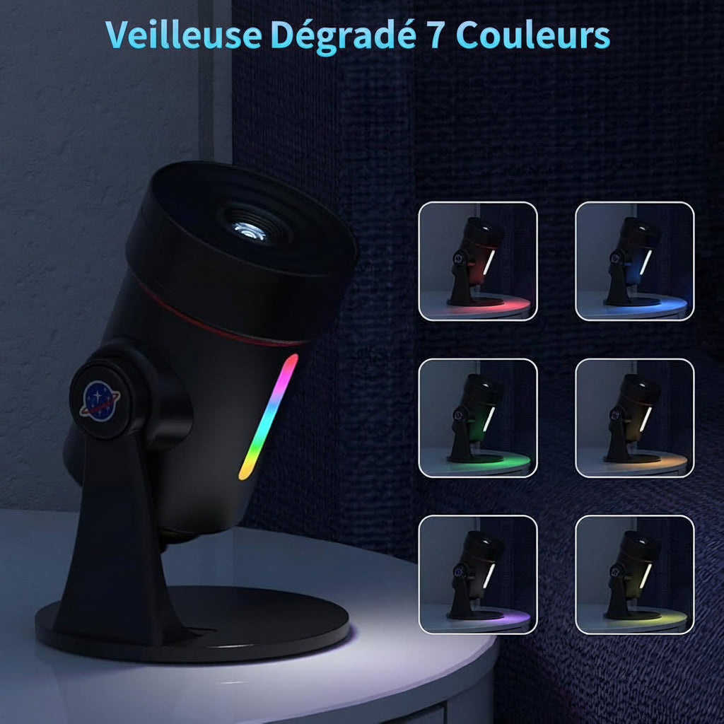 Projecteur LED VanSmaGo Galaxy - Univers Infini d'Étoiles