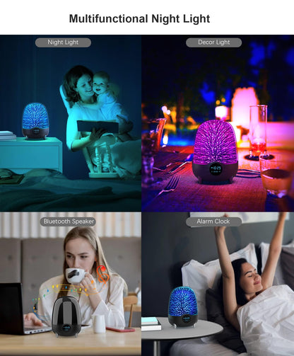 Enceinte Lumineuse Bluetooth – Atmosphère Sonore & Colorée