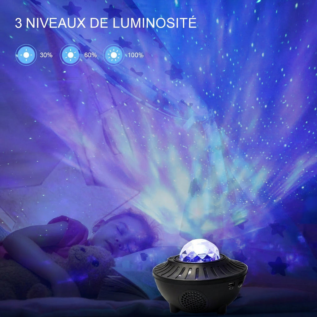 Star Projector Galaxy Night Light : Transformez Votre Maison en Ciel Étoilé Magique - AstralLuminance