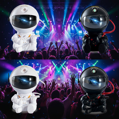 Lampe de Projection Galactique : L’Astronaute qui Fait Briller Votre Ciel d’Étoiles AstralLuminance