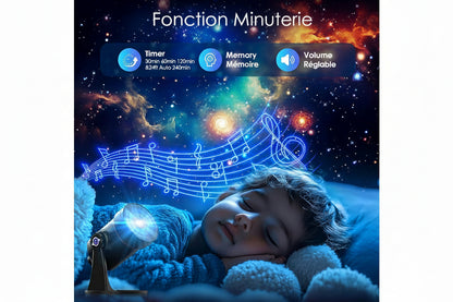 Projecteur LED VanSmaGo Galaxy - Univers Infini d'Étoiles