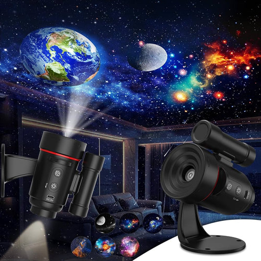 VanSmaGo Galaxy Light Projector – Transformez Votre Chambre en Univers Infini d’Étoiles - AstralLuminance