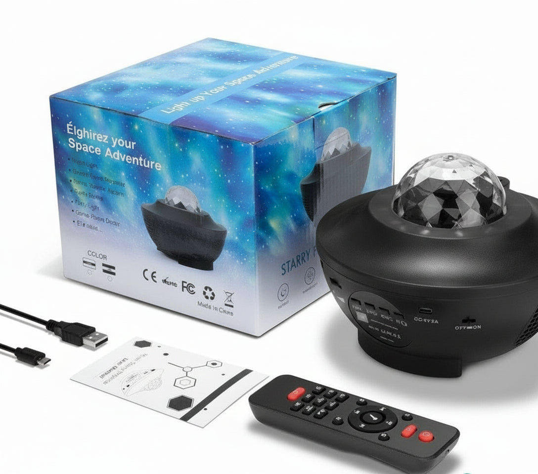 Star Projector Galaxy Night Light : Transformez Votre Maison en Ciel Étoilé Magique - AstralLuminance