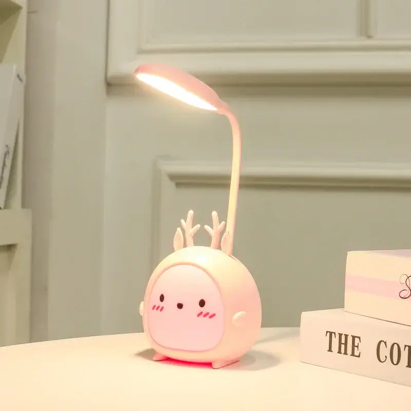 Light for Children Kids Reading Study Bedroom Living Room Desk Lamp Eye Protection USB Night Light Cartoon Desk Lamp - AstralLuminance