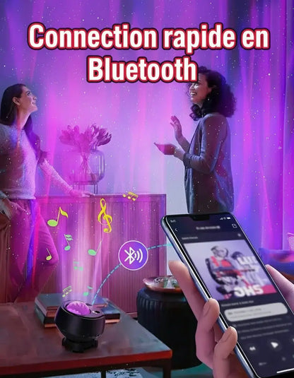 YTKIH Galaxy Projector : Plongez dans un Univers d’Étoiles et de Galaxies Magiques - AstralLuminance