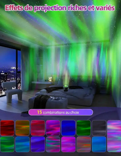 YTKIH Galaxy Projector : Plongez dans un Univers d’Étoiles et de Galaxies Magiques - AstralLuminance