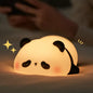 Veilleuse Animale en Silicone - Panda, Capybara, Axolotl ou Lapin - Lampe USB Rechargeable pour Enfants - AstralLuminance