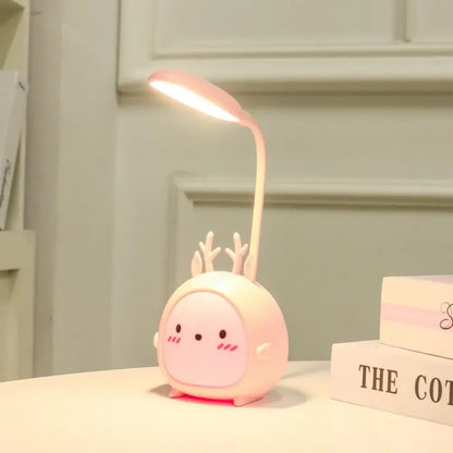Light for Children Kids Reading Study Bedroom Living Room Desk Lamp Eye Protection USB Night Light Cartoon Desk Lamp - AstralLuminance