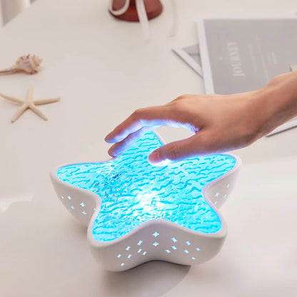 Projecteur Aurores Boréales RGB – Lampe Océan Rechargeable pour Chambre et Fêtes - AstralLuminance