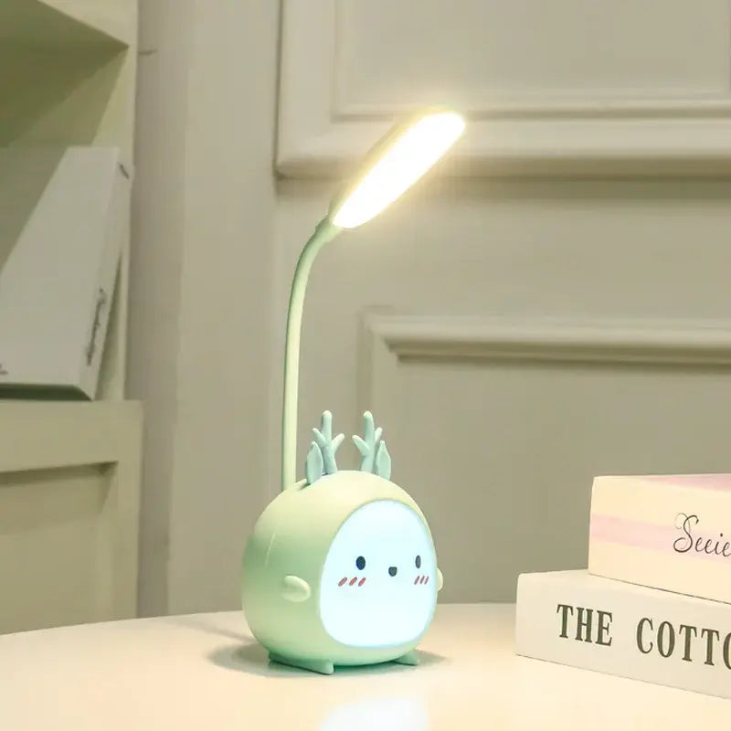 Light for Children Kids Reading Study Bedroom Living Room Desk Lamp Eye Protection USB Night Light Cartoon Desk Lamp - AstralLuminance