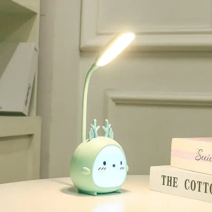 Light for Children Kids Reading Study Bedroom Living Room Desk Lamp Eye Protection USB Night Light Cartoon Desk Lamp - AstralLuminance
