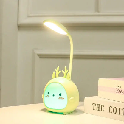 Light for Children Kids Reading Study Bedroom Living Room Desk Lamp Eye Protection USB Night Light Cartoon Desk Lamp - AstralLuminance