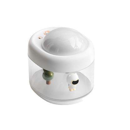 Humidificateur Relaxant 2-en-1 : Brume Apaisante & Projection de Lumière Douce - AstralLuminance