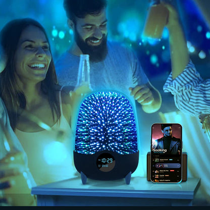 Enceinte Lumineuse Bluetooth – Atmosphère Sonore & Colorée
