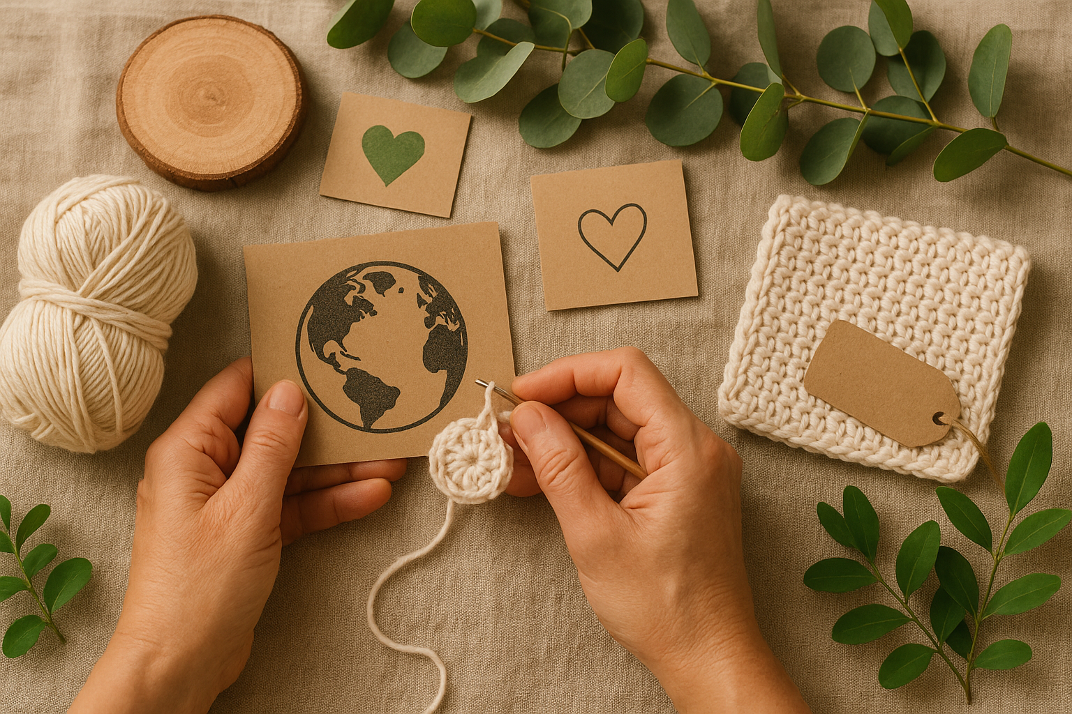 Fabriqué avec amour, pensé pour la planète