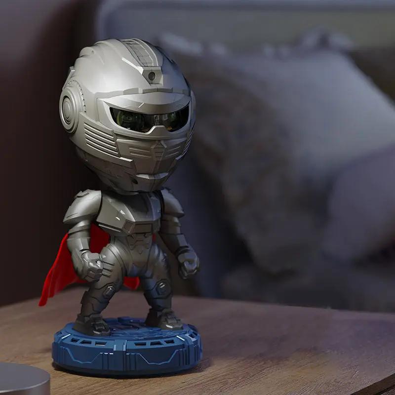 Veilleuse de projection de ciel étoilé Mecha Samurai AstralLuminance