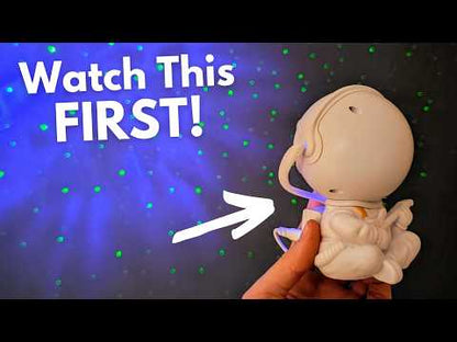 AUDBURN Projecteur Galaxie : Voyage Interstellaire avec Astronaute et Ciel Étoilé